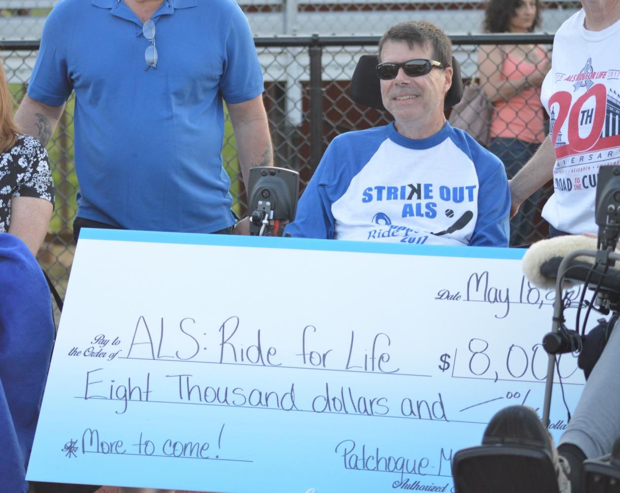 Dr. Frank Verdone, husband of HS teacher, Mary Verdone, and author of Living (Not Dying) With ALS.