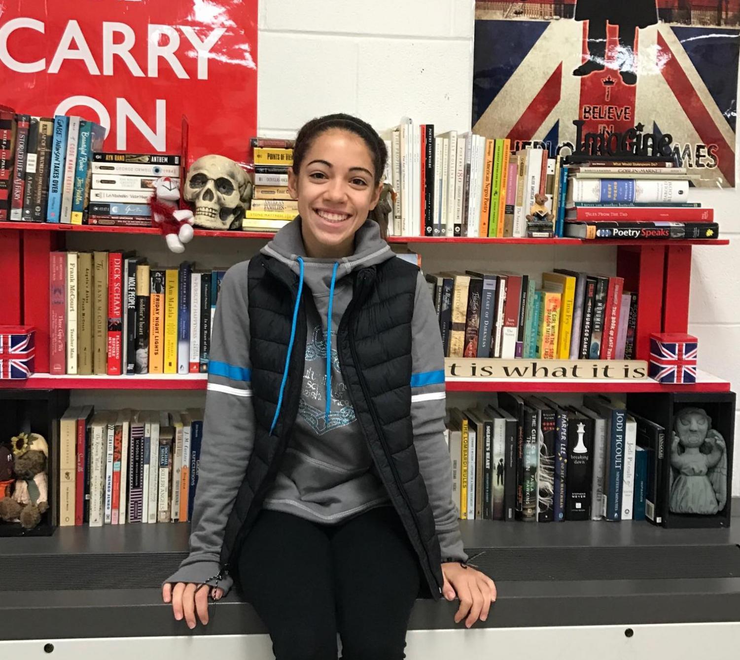 Maddie Frascogna is running for Class of 2021 president. Voting takes place next week!