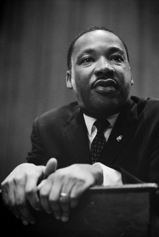 Portrait of Dr. Martin Luther King, Jr., March, 1964.