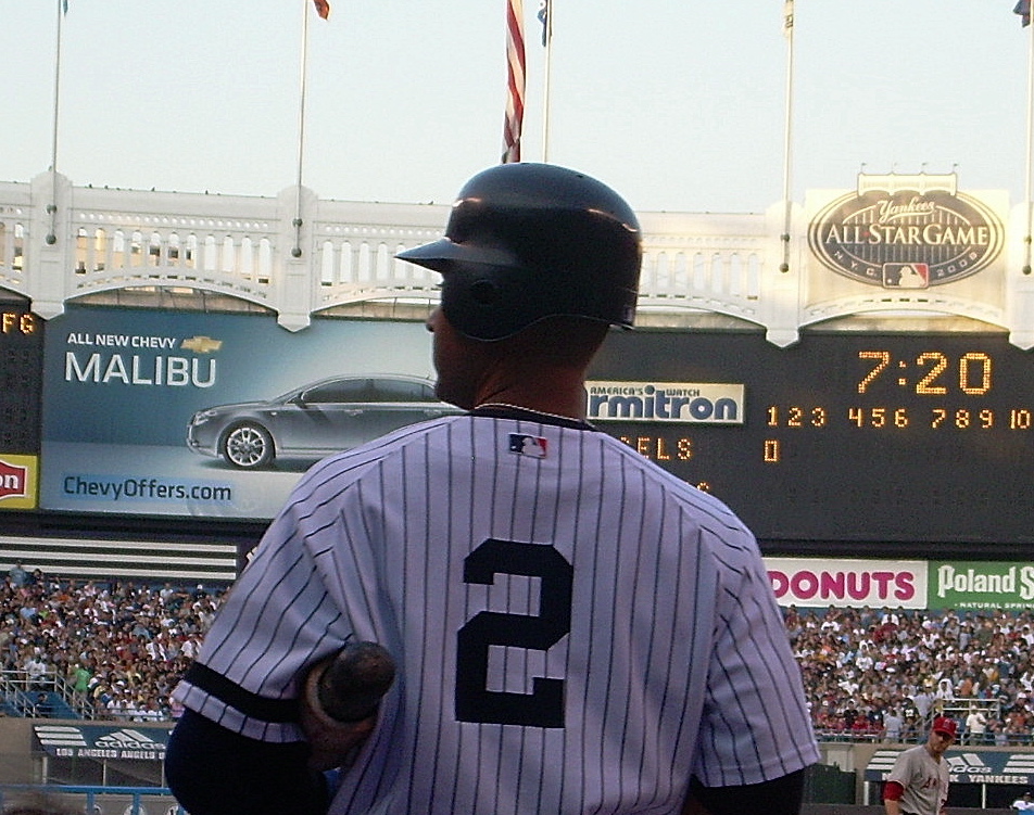 Derek Jeter, former Captain of the NY Yankees had his number, 2, retired this past Sunday.