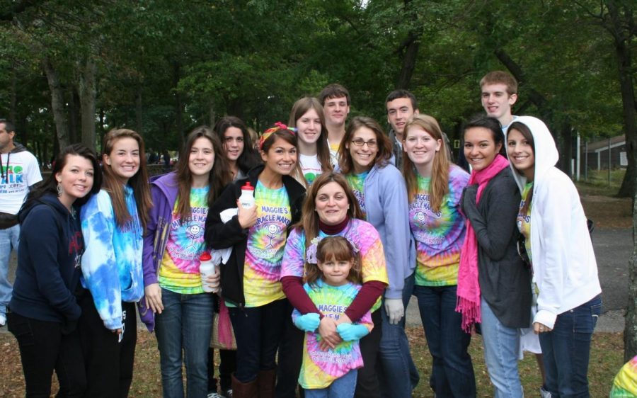 Former PMHS Honor Society students at JDRF annual walk