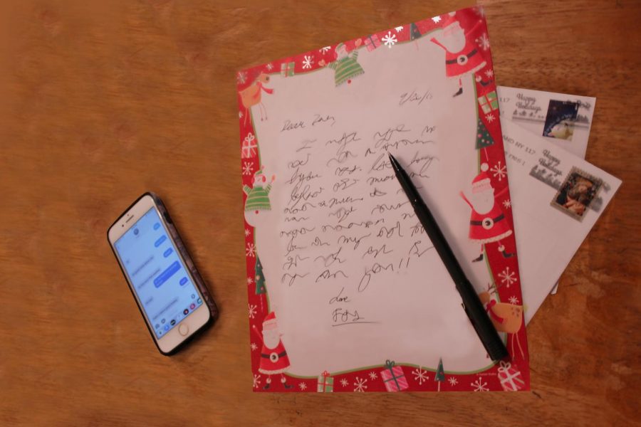What ever happened to writing letters? Text messages have all but destroyed a long tradition of hand-written letters for all occasions. 