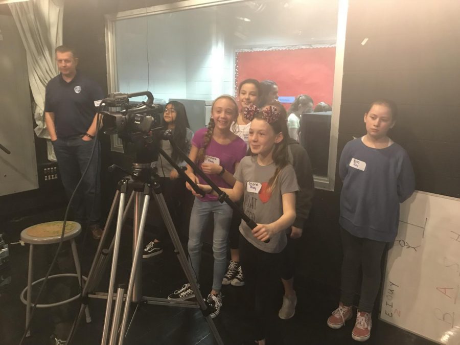 Some students even had the chance to work with our equipment behind-the-scenes of Raider TV! 