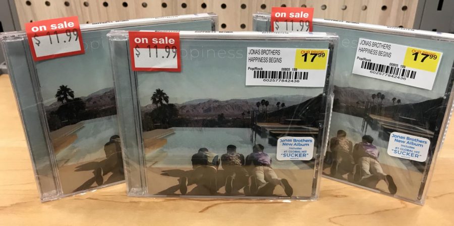 The new album Chasing Happiness by the Jonas Brothers in out now. 