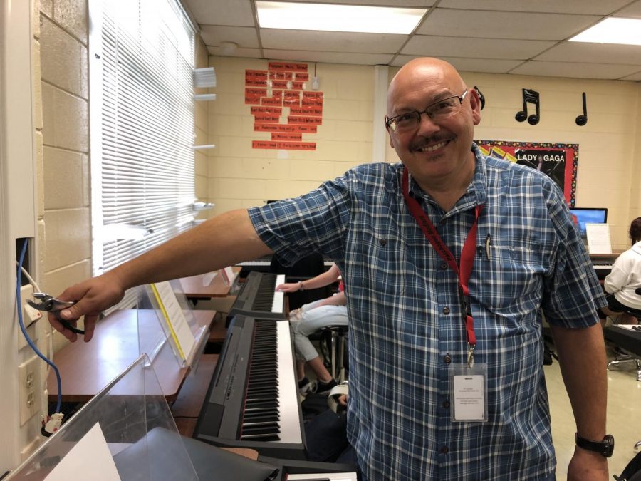 Mr. Mahr, music teacher