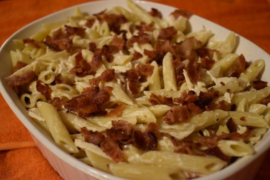 Chicken Bacon-Ranch Penne Pasta