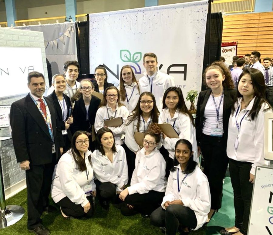 The NOVA presentation team earned six awards, including four gold medals at the Long Island Regional Tradeshow. 