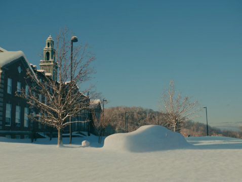 The final shot of the film when Jakes truck is buried under snow is just one of the many artistic choices made in this film to capture the emotional state of the main character who is suffering from depression.