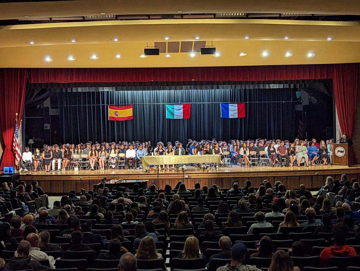 World Language Honor Society welcomed its new members while also recognizing those students who earned the SEAL of Biliteracy.