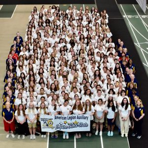 Photo of participants of Girls State and Boys State.