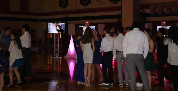 Students danced the night away on the dance floor at the school's first winter semi formal.