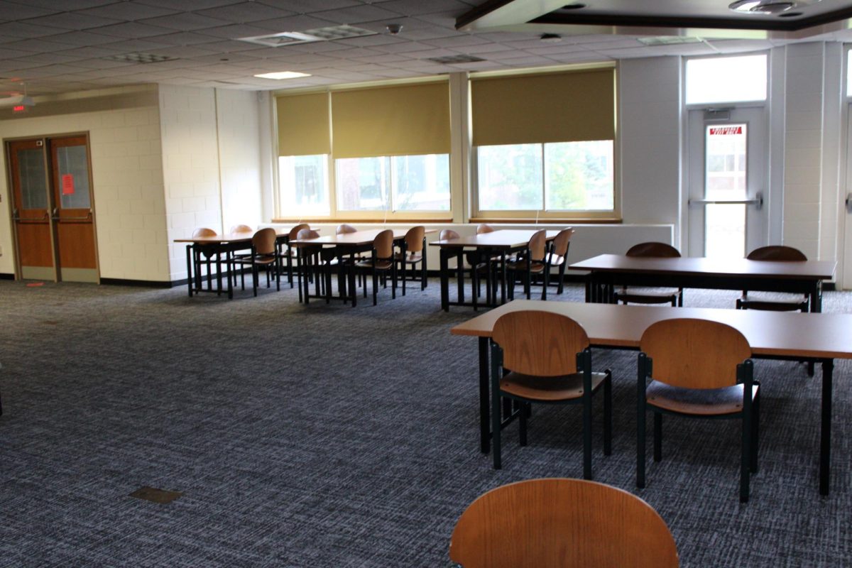 If you head into the library, you’ll notice that there’s a fresh new carpet! This addition was thanks to our Generation Citizen class, who sought student and staff voices to best improve the space to fit our students’ needs. Thanks to generous funding from our elected officials and the hard work of our Generation Citizen class, the library is expected to see new charging stations, furniture, and additional space for collaboration. Dr. R mentioned how he is always open to input and suggestion for new projects! We’ve also freshened up our Raider TV Studio and are working on a new weekly segment. Our studio now has new shelving so we can decorate our studio for every season! 
