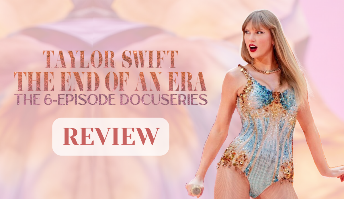 Taylor Swift reminded the world of her record-breaking Eras tour with the release of a six-episode docuseries on Disney+ in December.

(Canva by Martina Costigliola) 