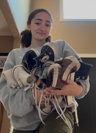 My “Converse Cemetery” of out of commission shoes from years past