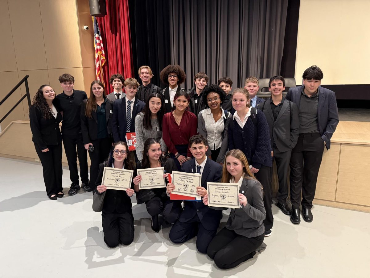 The Model UN, under the leadership of Mrs. Botta, will be representing the delegation of Luxembourg at this year's National Model UN conference in NYC.
