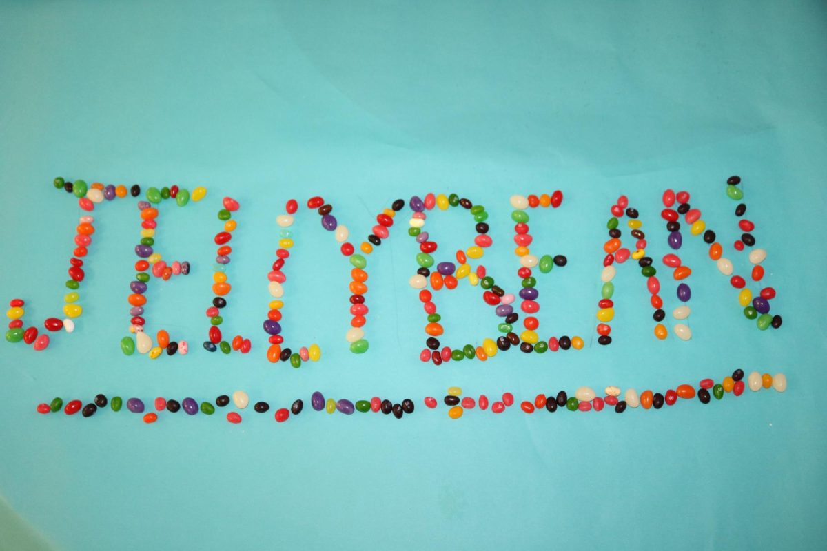  Journalism students had their peers taste test the various jellybeans shown above!