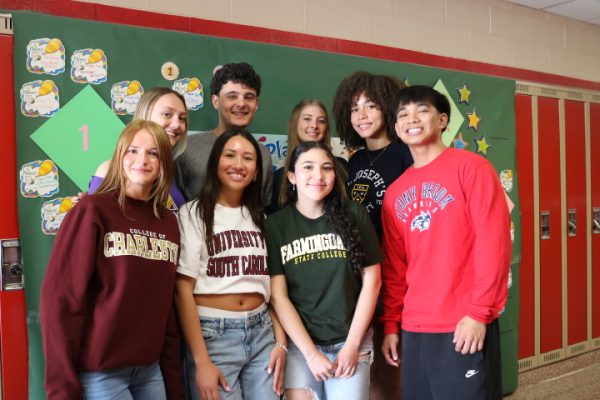 Back row (Left to right) Gabriella, Garrett, Lillianna, Hayley, and AJ
Front row: Ashley, Sienna, Sheyla